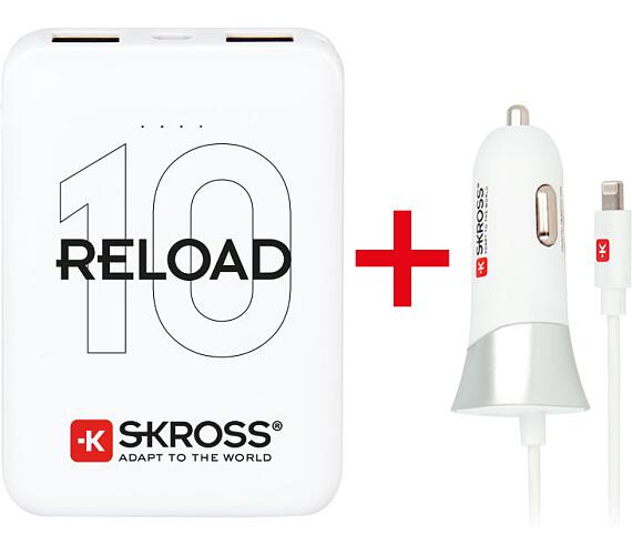 SKROSS PROMO powerbanka Reload 10 + Alarm USB kabel