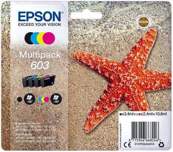 Epson multipack 4-colours 603 (C13T03U64010)