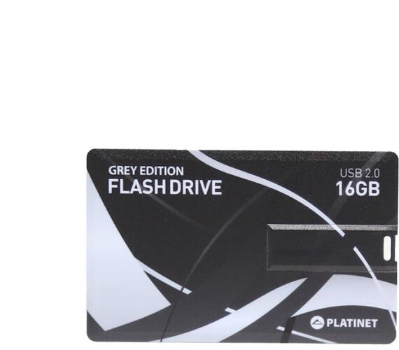 PLATINET PENDRIVE USB 2.0 Name Card GREY EDITION 16GB (PMFNC16G)