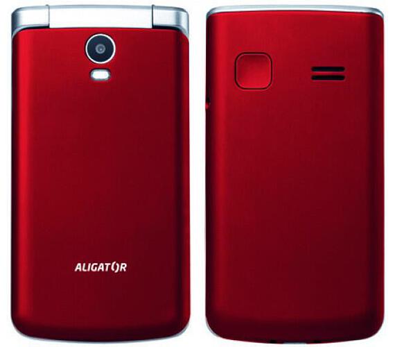 Aligator aLIGATOR V710 Senior červeno-stříbrný+st.nab. (AV710RS)