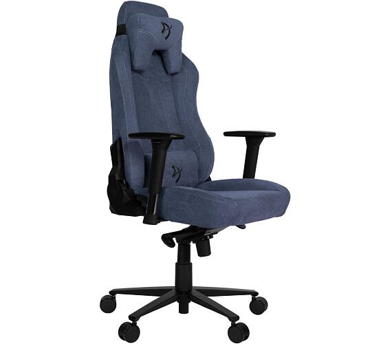 AROZZI herní židle VERNAZZA Soft Fabric Blue/ povrch Elastron/ modrá (VERNAZZA-SFB-BL) + DOPRAVA ZDARMA