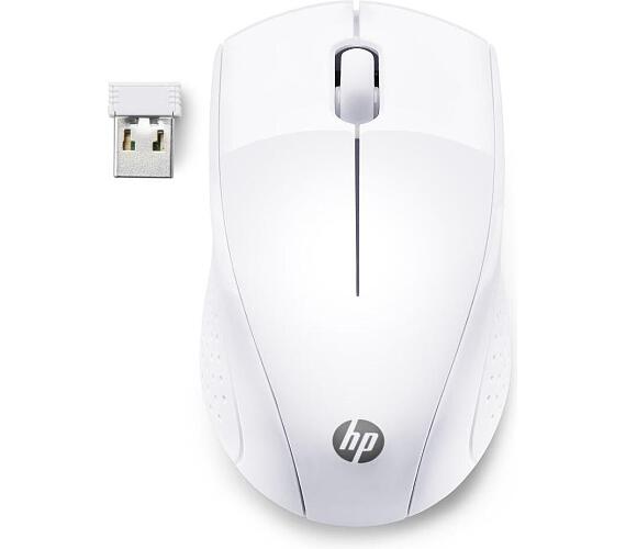 HP 220 - bezdrátová myš - bílá (7KX12AA#ABB)