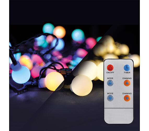 Solight LED 2v1 venkovní vánoční řetěz