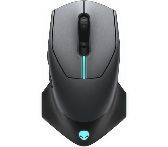 Dell myš Alienware Wireless /bezdrátová/ Gaming Mouse/ AW610M Dark Side of the Moon (545-BBCI)