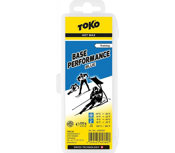 TOKO Base Performance Hot Wax blue 120g