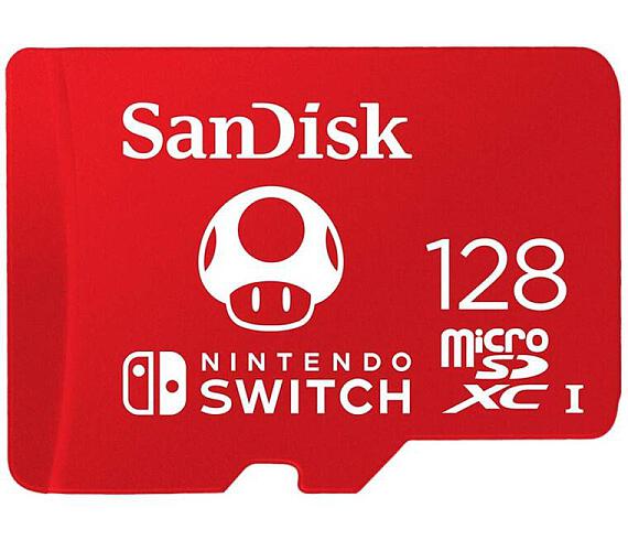 Sandisk sanDisk Nintendo Switch/micro SDXC / 128GB / 100MBps / UHS-I U3 / Class 10 (SDSQXAO-128G-GNCZN)