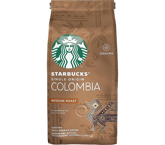 Mletá káva NESTLE Starbucks Colombia 200 g Nescafé Dolce Gusto