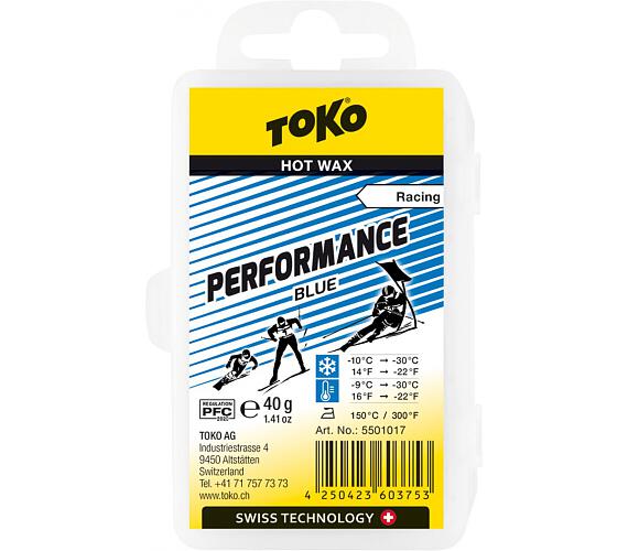 TOKO Performance Hot Wax blue 40g