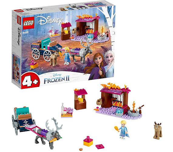LEGO® I Disney Princess™ 41166 Elsa a dobrodružství s povozem