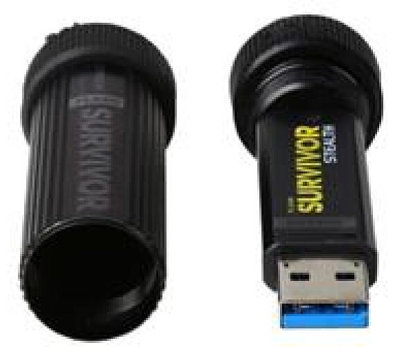 Corsair flash disk 64GB Survivor Stealth USB 3.0 černý (CMFSS3B-64GB)