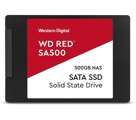 Western Digital WD Red SA500 / 500GB / SSD / 2.5" / SATA / 5R (WDS500G1R0A)