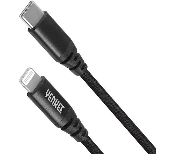 Yenkee YCU 631 BK USB C / lightning 1m