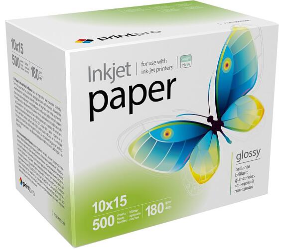 COLORWAY fotopapír Print Pro lesklý 180g/m2/ 10x15/ 500 listů (PGE1805004R)