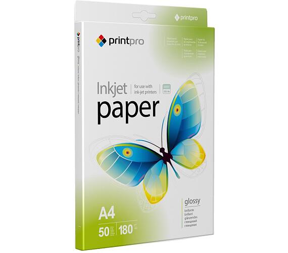 COLORWAY fotopapír Print Pro lesklý 180g/m2/ A4/ 50 listů (PGE180050A4)