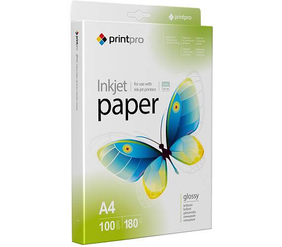 COLORWAY fotopapír Print Pro lesklý 180g/m2/ A4/ 100 listů (PGE180100A4)