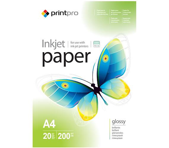COLORWAY fotopapír Print Pro lesklý 200g/m2/ A4/ 20 listů (PGE200020A4)