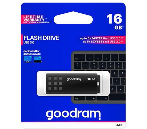 GOODRAM USB 3.0 16GB bílo-černý