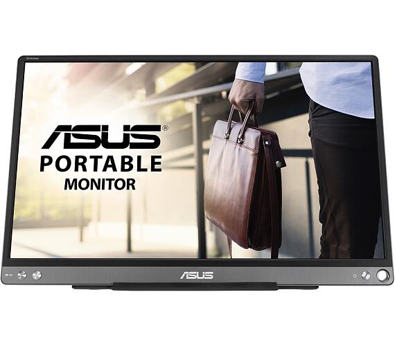 Asus ZenScreen / MB16ACE / 15,6" / IPS / FHD / 60Hz / 5ms / Gray / 3R (90LM0381-B04170)
