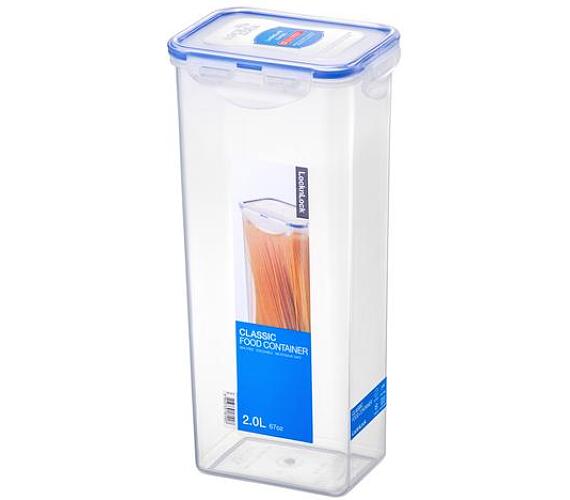 Lock&lock dza na potraviny LOCK, objem 2 l, 9, 8 x 12, 7 x 27, 5 cm