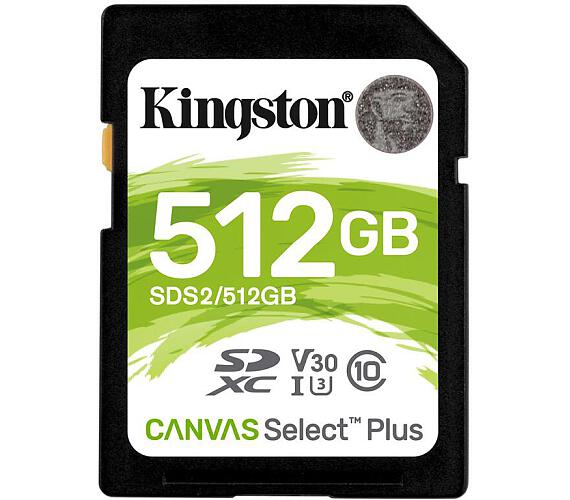 Kingston Canvas Select Plus 512GB SDXC / UHS-I / CL10 (SDS2/512GB)