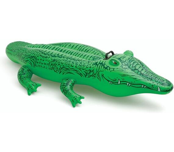 Intex Krokodýl nafukovací s úchytem 168x86cm