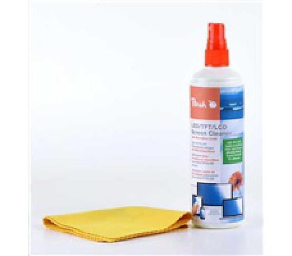 Peach LED/TFT/LCD Screen Cleaner with Microfibre Cloth PA104 (313282)