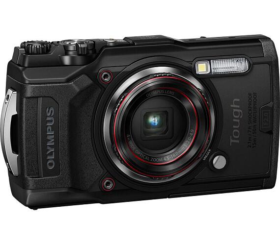 Olympus TG-6 Black + záruka 6 let po registraci na stránkách Olympus* + DOPRAVA ZDARMA