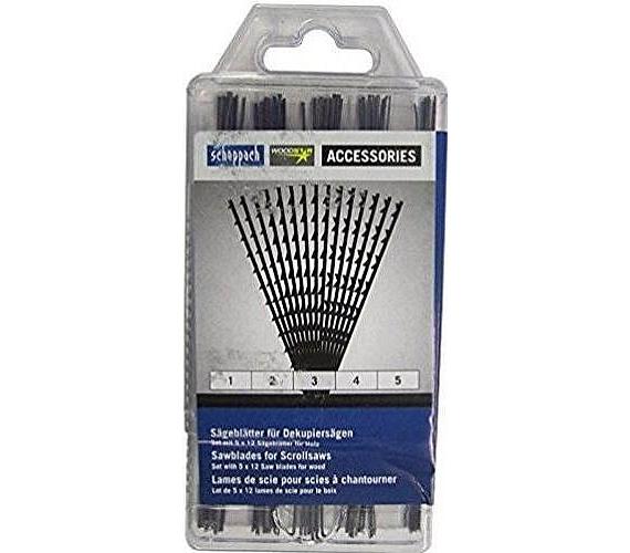 Scheppach Pltky pro lupnkov pily (box 5 x 12 ks)