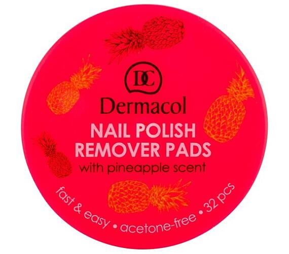 Diskuze Dermacol Nail Polish Remover Pads, 32 ml odlakovač nehtů