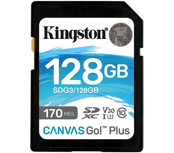 Kingston 128GB SDXC U3 V30 170/90MB/s (SDG3/128GB)