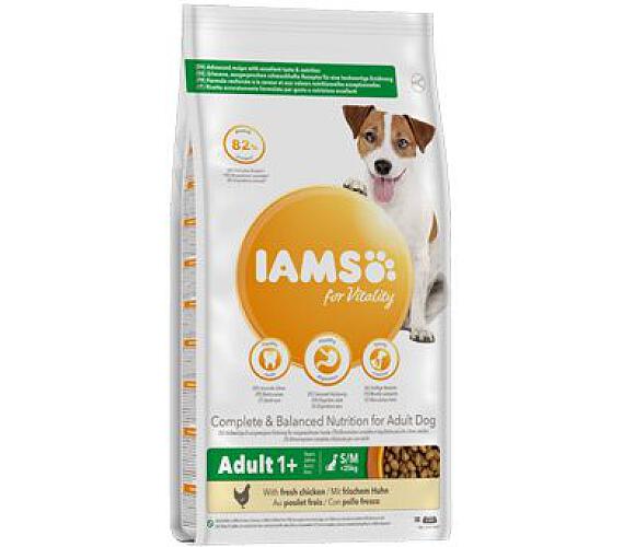 IAMS Dog Adult Small&Medium Chicken 12kg