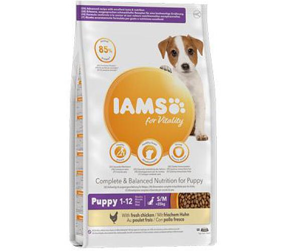 IAMS Dog Puppy Small&Medium Chicken 3kg