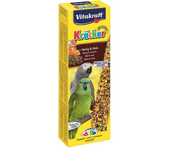Vitakraft Bird Kräcker Parrot African honey tyč 2ks