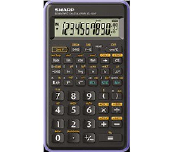 Sharp kalkulačka - EL-501T - zelená (balení blister) (SH-EL501TBGR)