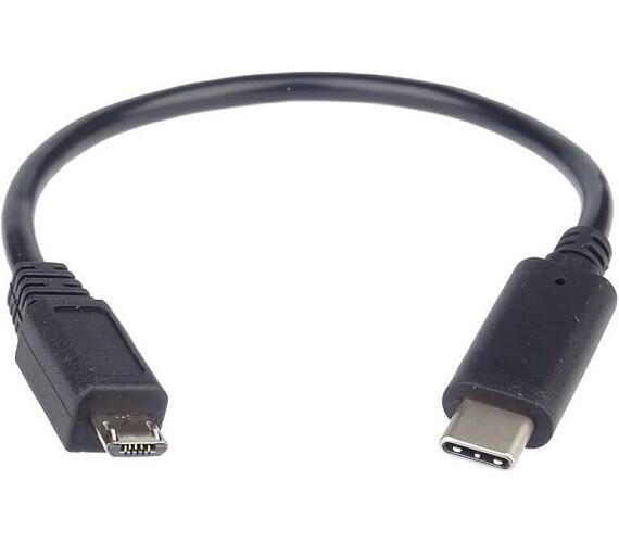 PREMIUMCORD kabel USB C samec-Micro USB 2.0 samec 20cm