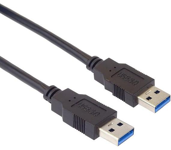 PREMIUMCORD kabel USB 3.0 A male - USB 3.0 A male 5Gbps 3 m černá