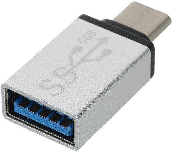 PremiumCord adaptér USB-C 3.1 samec- USB A 3.0 samice
