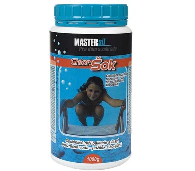 Baznov chemie MASTERsil CHLOR - OK, 1kg (pro rychlou pravu hodnoty chlru)