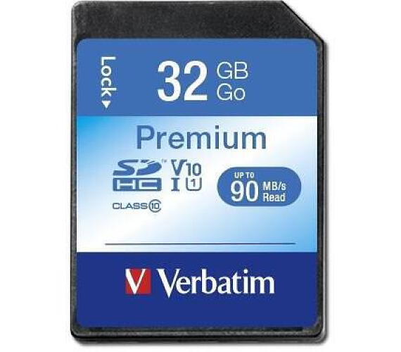 Verbatim Premium SDHC 32GB UHS-I V10 U1 (90R/10W)