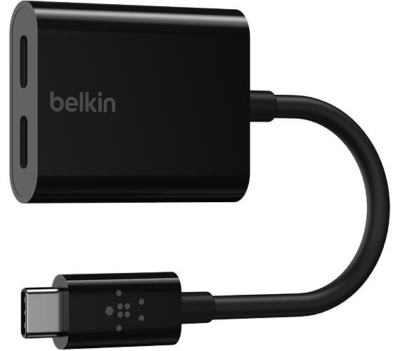 Belkin USB-C adaptér/rozdvojka - USB-C napájení + USB-C audio / nabíjecí adaptér