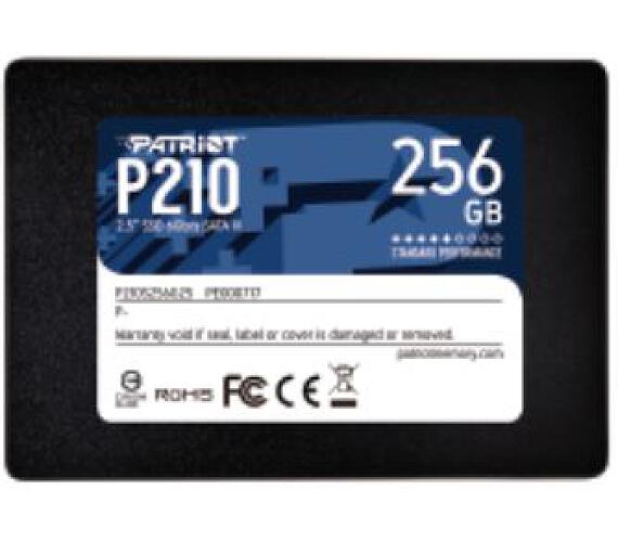 PATRIOT P210 / 256GB / SSD / 2.5" / SATA / 3R (P210S256G25)