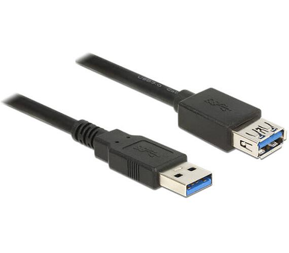 DeLOCK Prodlužovací kabel USB 3.0 Typ-A samec &gt; USB 3.0 Typ-A samice 0,5 m černý (85053)