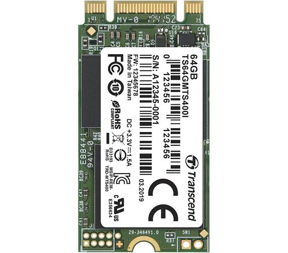 Transcend MTS400I 64GB Industrial SSD disk M.2 2242