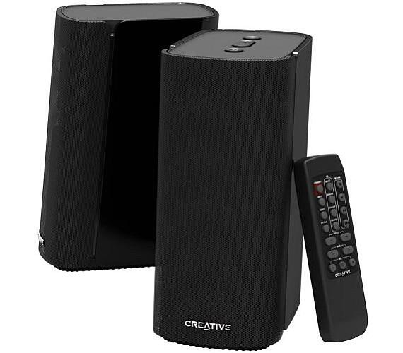 CREATIVE LABS T100 2.0 / Stereo / 40W / Černá (51MF1690AA000)