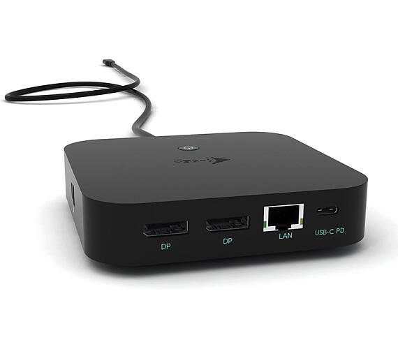 I-TEC i-tec USB-C Dual Display Docking Station with Power Delivery 100 W (C31DUALDPDOCKPD) + DOPRAVA ZDARMA