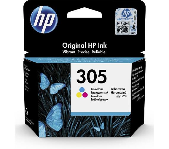 HP inkoustová kazeta 305 CMY pro DeskJet 2300