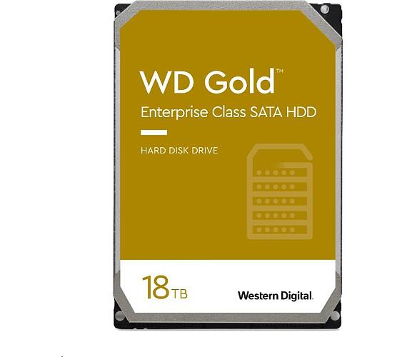 Western Digital WD GOLD WD181KRYZ 18TB SATA/ 6Gb/s 512MB cache 7200 ot.