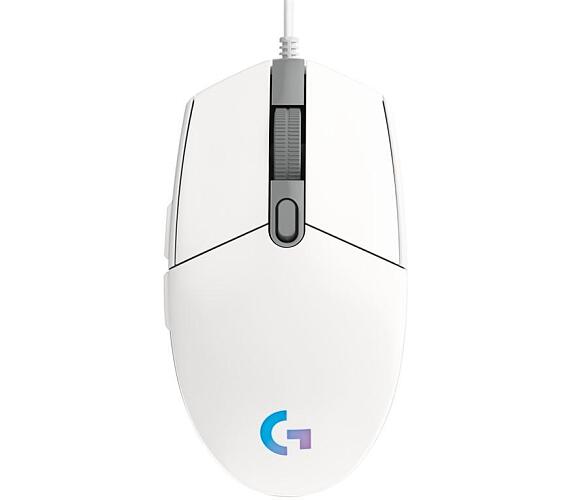 Logitech G203 LIGHTSYNC Gaming Mouse - WHITE - EMEA (910-005797)