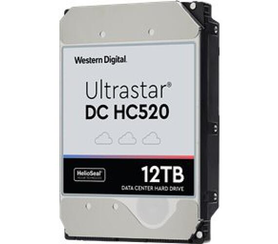 Western Digital Ultrastar DC HC520 / He12 12TB 256MB 7200RPM SATA 512E SE (náhrada WD121KRYZ) (HUH721212ALE604)