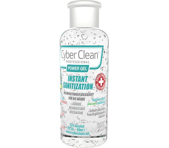 CYBER CLEAN cyberClean POWER GEL - instant liquid sanitizer 2 oz / 60 ml (47030)